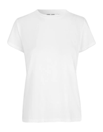T-Shirt Samsoe Samsoe Solly Tee Solid White Women-XS