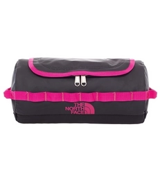 Toilettas The North Face Base Camp Travel Canister Black Luminous Pink L
