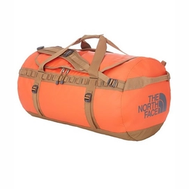 Travel Bag The North Face Base Camp Duffel Acrylic Orange Large