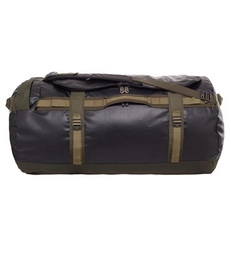 The North Face Base Camp Duffel Black Night Forrest Green 2015 Large