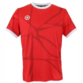 Tennis T-Shirt The Indian Maharaja Boys Kadiri Marble Tee Red
