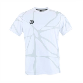 T-Shirt de Tennis The Indian Maharadja Boys Kadiri Marble White-Taille 140