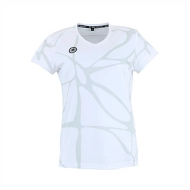 T-Shirt de Tennis The Indian Maharadja Girls Kadiri Marble White