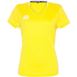 Tennisshirt The Indian Maharadja Jaipur Tech Yellow Mädchen-Größe 116