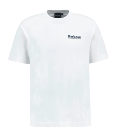 T-Shirt Barbour Men Moonwell Relaxed Whisper White