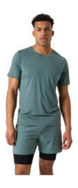 T-Shirt Björn Borg Men Borg Feather Balsam Green