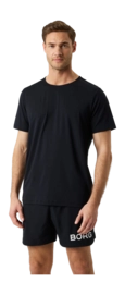 T-Shirt Björn Borg Men Borg Feather Black Beauty