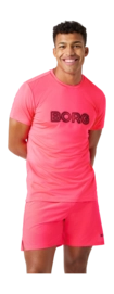 T-Shirt Björn Borg Men Borg Graphic T-Shirt Diva Pink