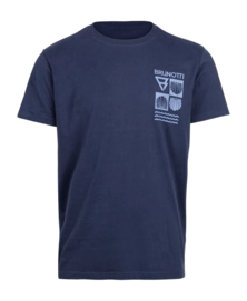 T-Shirt Brunotti Men Jelledee Indigo Blue