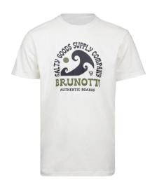 T-Shirt Brunotti Men Leeway Cream