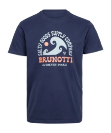 T-Shirt Brunotti Men Leeway Indigo Blue