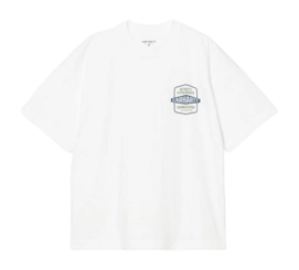 T-Shirt Carhartt WIP Unisexe Manches Courtes Networks White