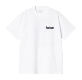 T-Shirt Carhartt WIP S/S Schooling Unisex White