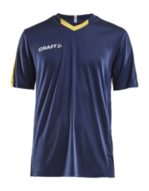 T-Shirt Craft Men Progress Jersey Contrast Navy/Sweden Yellow