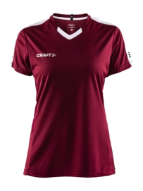 T-Shirt Craft Women Progress Jersey Contrast Maroon