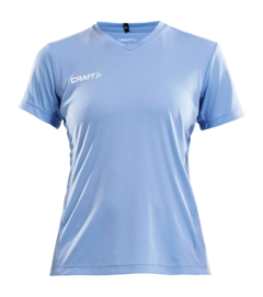 T-Shirt Craft Women Squad Go Jersey Solid Sky Blue Comfort Fit