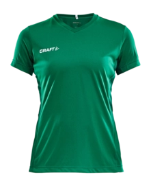 T-Shirt Craft Women Squad Go Jersey Solid Team Green Ergonomische pasvorm