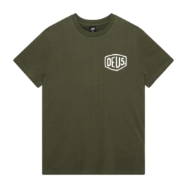 T-Shirt Deus Men Biarritz Address Cypress Green