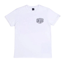 T-Shirt Deus Men Biarritz Address White