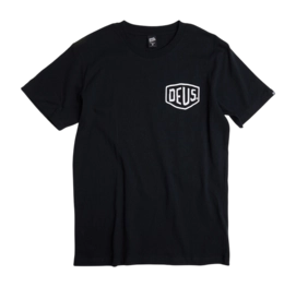 T-Shirt Deus Men Camperdown Address Black
