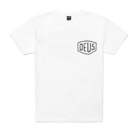 T-Shirt Deus Men Venice Address White