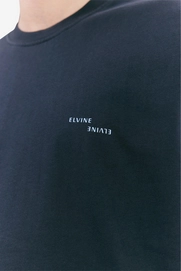 T-Shirt Elvine Men Ardy Logo Navy