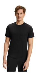 T-Shirt Falke Men Run Black Running Training Loose Fit