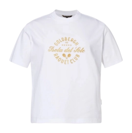 T-Shirt Goldbergh Women Aurelia White Relaxed Fit