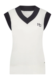 T-Shirt House of Gravity Women Club Spencer Off-White X Blue