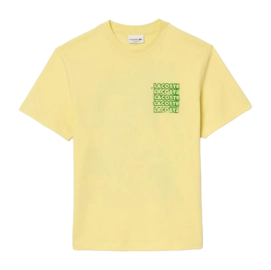 T-Shirt Lacoste Men TH0288 Yellow/Calathea