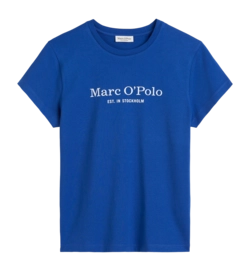 T-Shirt Marc O'Polo Femme 502229351055 Shiny Blue
