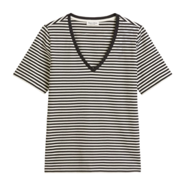 T-Shirt Marc O'Polo Women 503207251107 Black / Offwhite