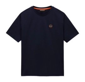 T-Shirt Napapijri Men S-Badge SS 1 Blu Marine