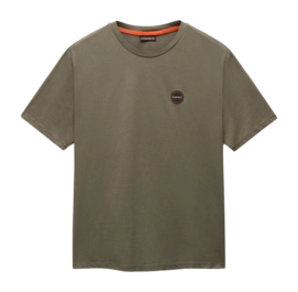 T-Shirt Napapijri Men S-Badge SS 1 Tea Leaf