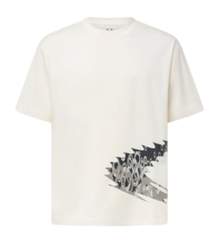 T-Shirt Oakley Men New Retro Static 3.0 Ceramic White – Regular Fit