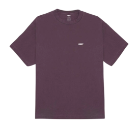 T-Shirt Obey Men Obey Bold Icon Face Pigment Plum Perfect