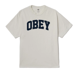 T-Shirt Obey Obey Collegiate Herren Pigment Chalk