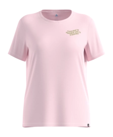 T-Shirt Odlo Women Cotton Blend There's More Out There Hyper Pink Regular Fit