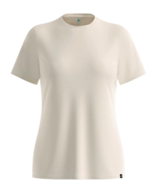 T-Shirt Odlo Women Merino 160 Plain Tee Gardenia Regular Fit