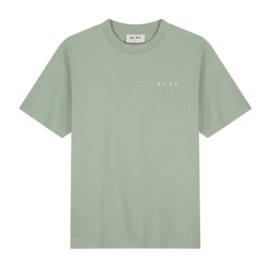 T-Shirt Olaf Hussein Homme Lined Face Tee Vert Milieu