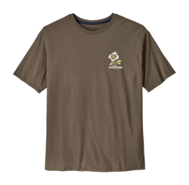 T-Shirt Patagonia Men Balance Organic Peace Seeds: Marlow Brown