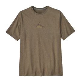 T-Shirt Patagonia Men Berm Logo Responsibili-Tee Wing Grey