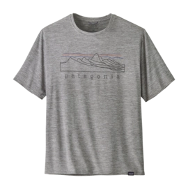 T-Shirt Patagonia Men Cap Cool Daily Graphic Shirt Stratapeaks: Feather Grey