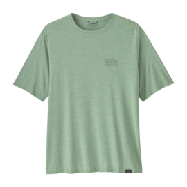T-Shirt Patagonia Men Cap Cool Daily Graphic Shirt Strataspire: Ellwood Green X-Dye
