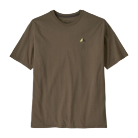 T-Shirt Patagonia Men Driftways Organic Marlow Brown