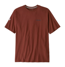 T-Shirt Patagonia Men Fitz Roy Icon Responsibili-Tee Dried Vanilla