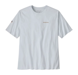 T-Shirt Patagonia Men Fitz Roy Icon Responsibili-Tee White