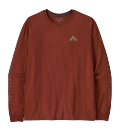 T-Shirt Patagonia Men L/S Driftways Organic Dried Vanilla