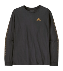 T-Shirt Patagonia Men L/S Driftways Organic Ink Black