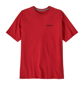 T-Shirt Patagonia Men P-6 Logo Responsibili-Tee Amanita Red